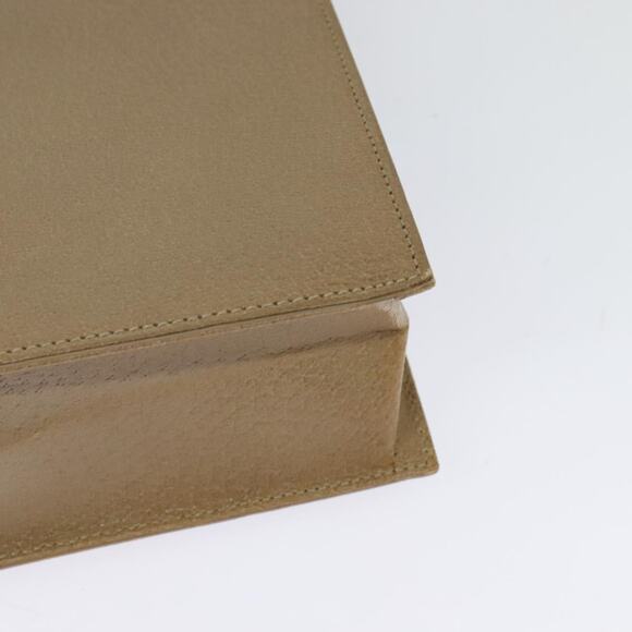 GUCCI Shoulder Bag Leather Beige 001 001 - Picture 13 of 16